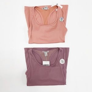 Forever 21 Workout Tank Tops Set of 2